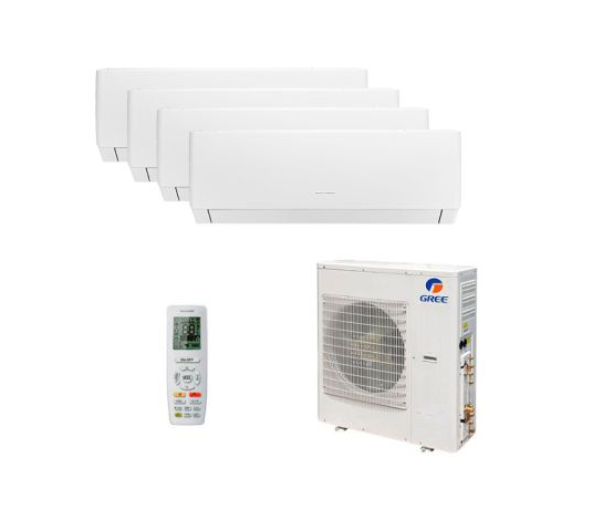 Мульти-сплит система GREE GWH09AGAXA-K6DNA4C/I X 4 / GWHD(36)NK6LO(LC)(LH)